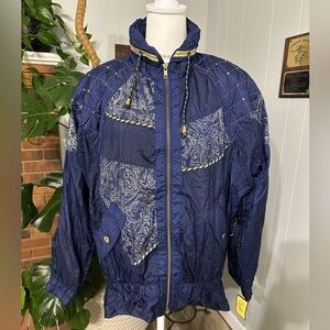 🛍️Vintage 80’s G4000  lightweight jacket with lining size medium. Excellent